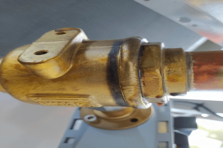 Spawanie elementu wykonanego z aluminium metodą TIG