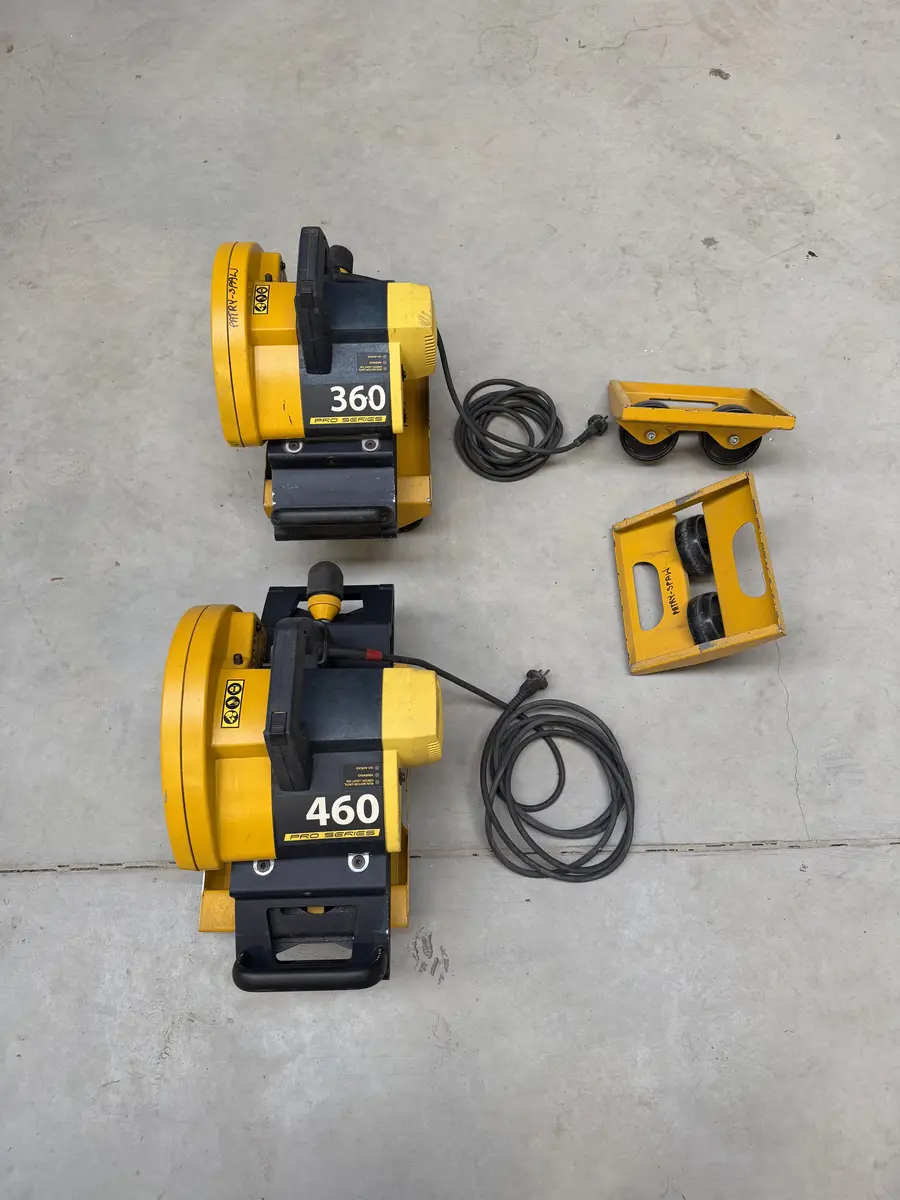 Exact PipeCut 360 Pro Series z przewodem i podporami do rur