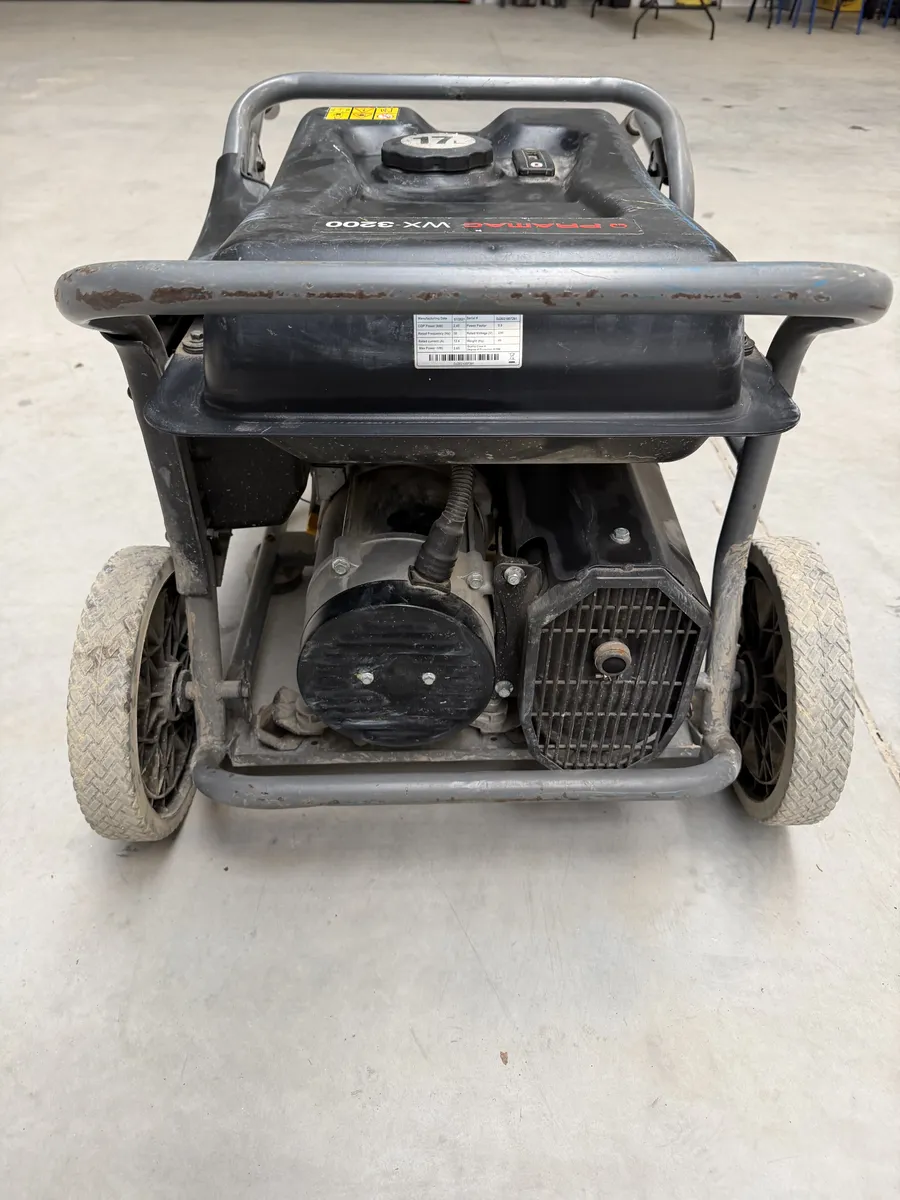 Silnik i prądnica agregatu Pramac WX 3200